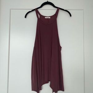 Burgundy Tank Top - M